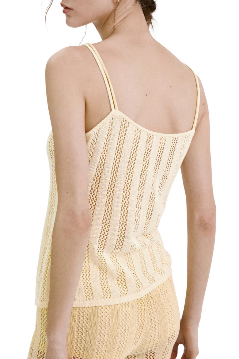 Layered Knit Camisole, Alternate, color, PASTEL YELLOW