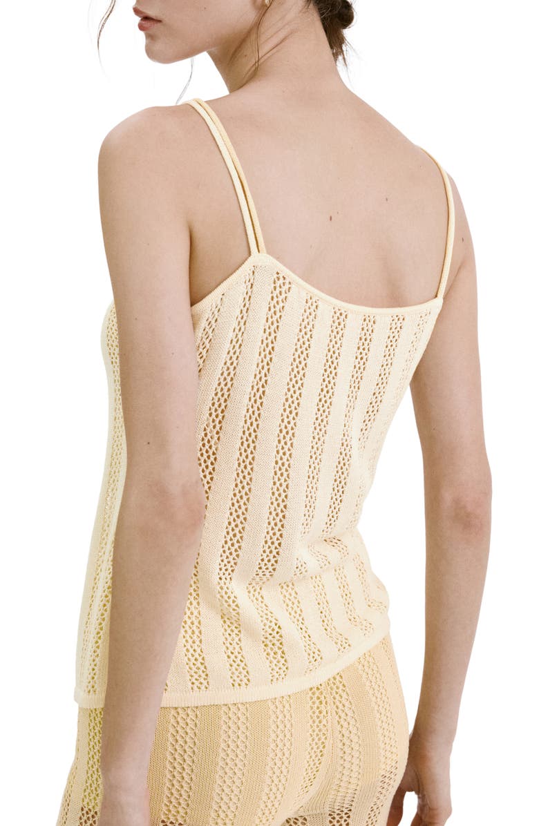 MANGO Layered Knit Camisole, Alternate, color, 