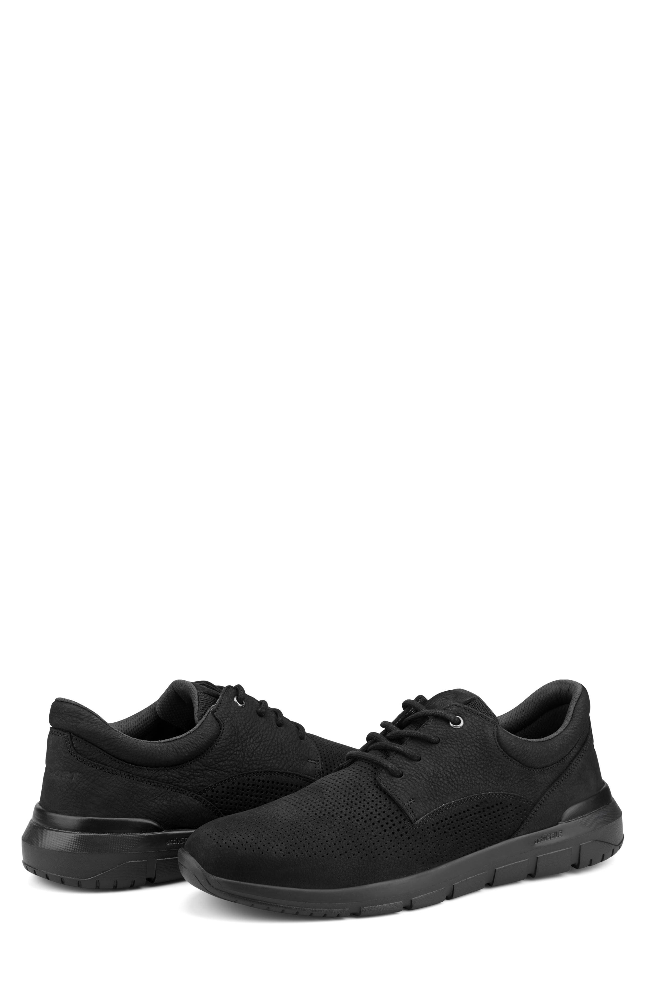 Rockport Jaimie Derby Sneaker, Alternate, color, Black