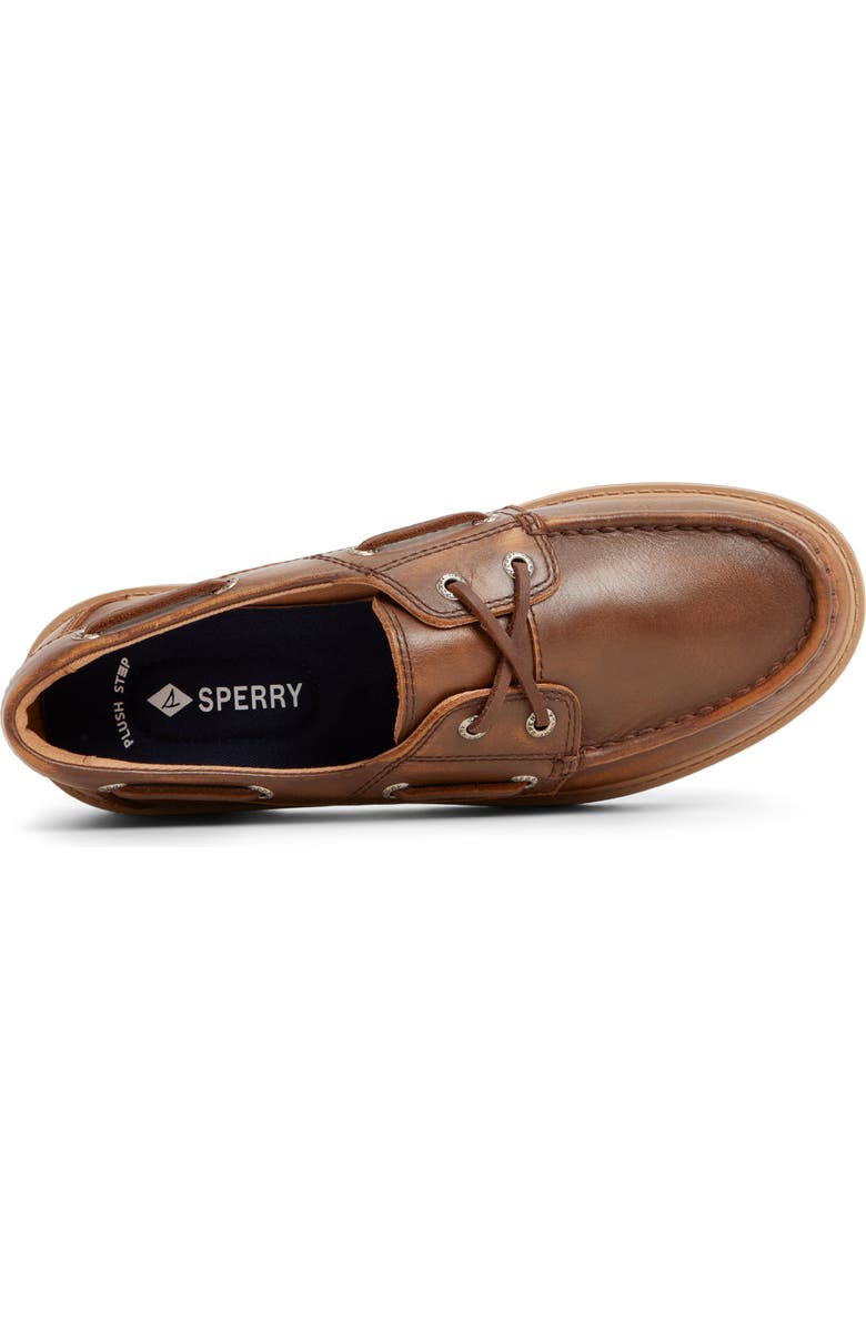 Sperry Wells Boat Shoe, Alternate, color, Distressed Brown