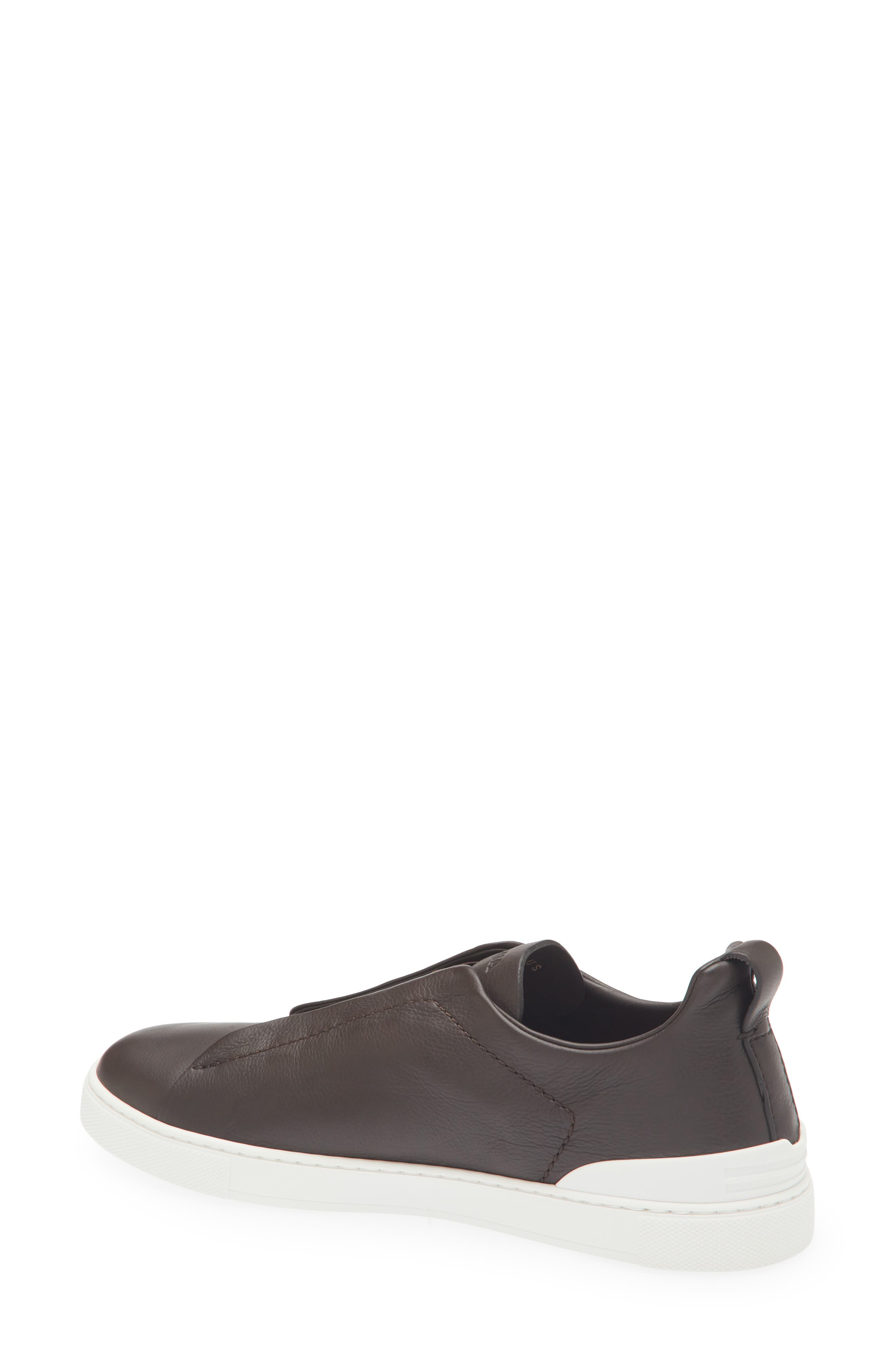 Triple Stitch™ SECONDSKIN Sneaker, Alternate, color, DARK BROWN