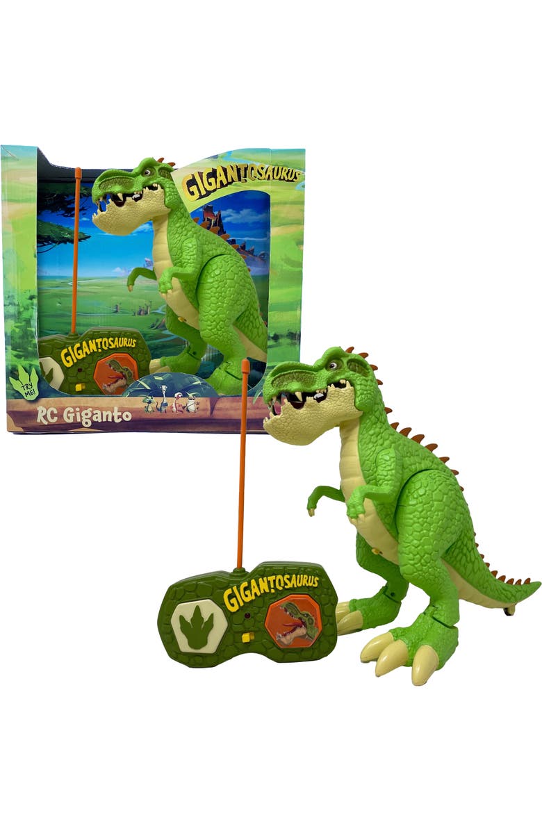 Gigantonarus Remote Controlled Giganto Dinosaur Action Figure, Alternate, color, Multicolored