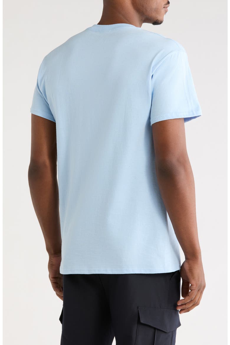 Gone Fishing Embroidered Tee, Alternate, color, LIGHT BLUE