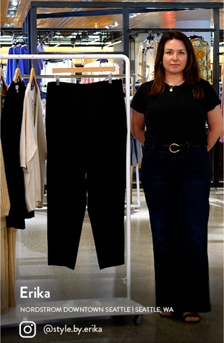 Straight Leg Pull-On Pants, sales video thumbnail