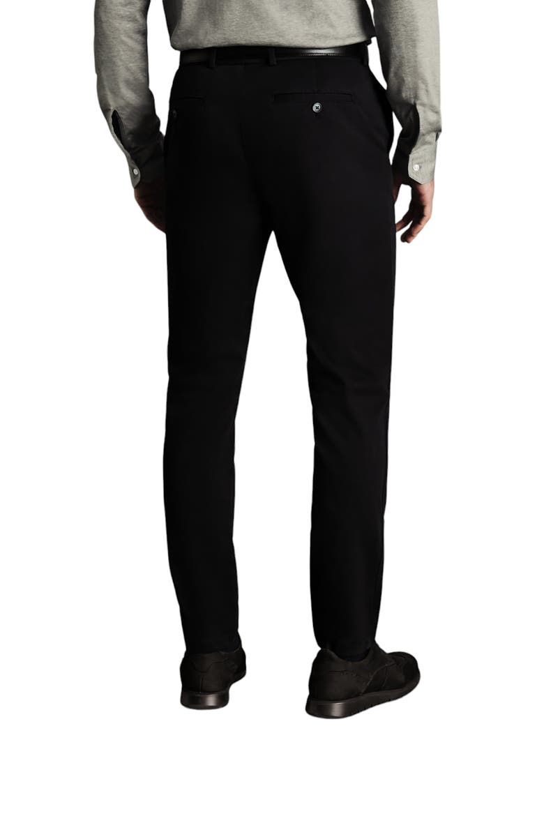 Slim Fit Ultimate Non-Iron Chino, Alternate, color, BLACK