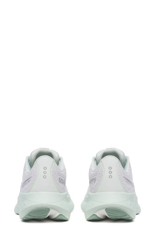 Saucony Ride 18 Running Shoe In White
