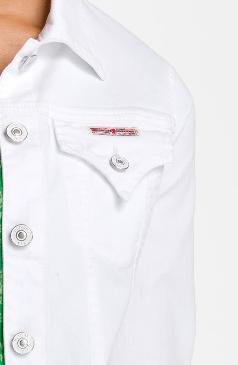 Hudson Jeans Denim Jacket, Alternate, color, 