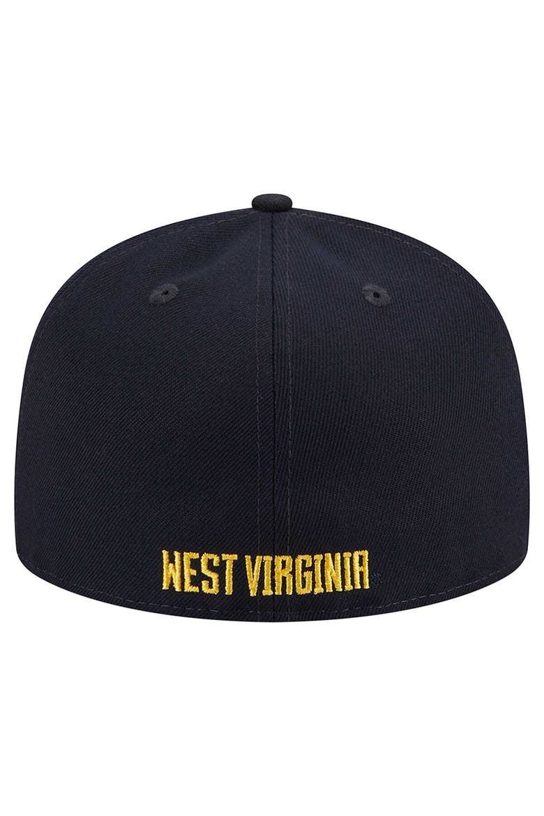 Men's New Era Navy West Virginia Mountaineers 59FIFTY Fitted Hat, Alternate, color, Navy