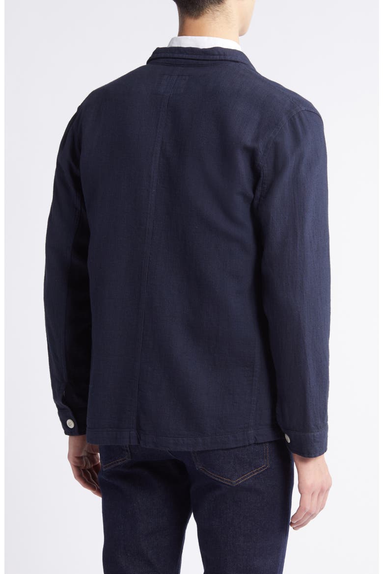 Ambrose Cotton & Linen Shirt Jacket, Alternate, color, DEEP MERIDIAN