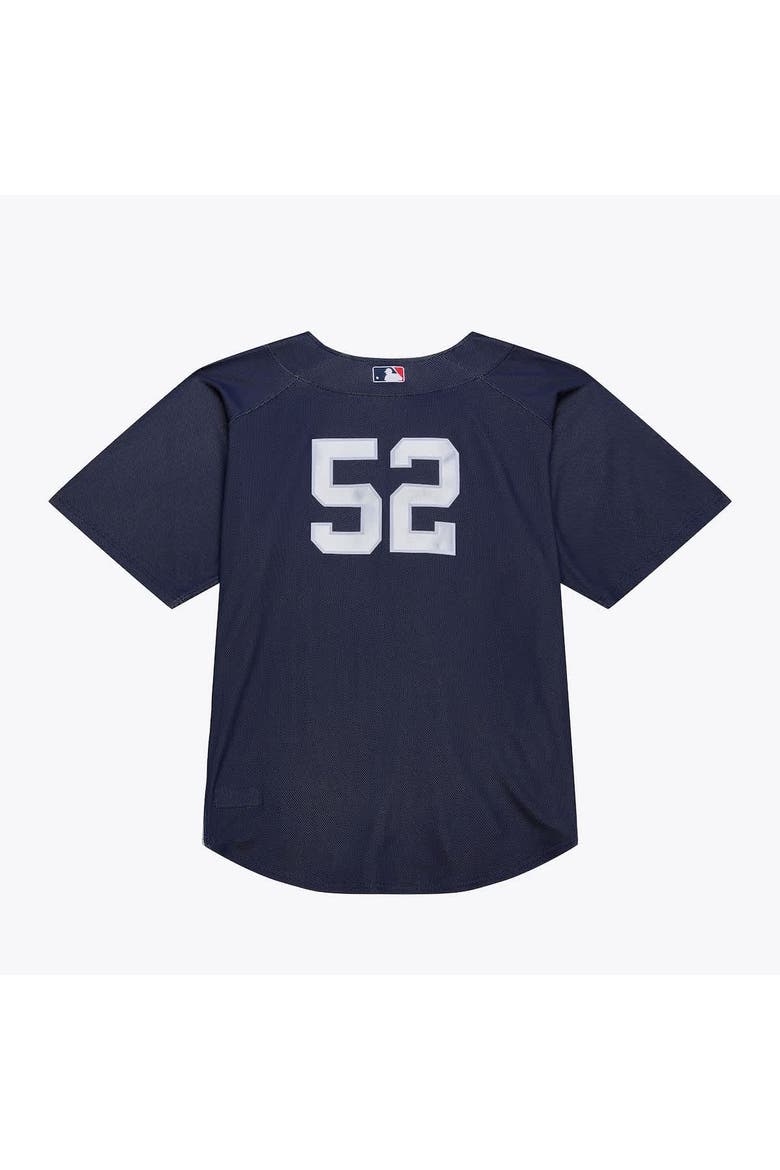 Men's Mitchell & Ness CC Sabathia Navy New York Yankees 2009 Authentic Batting Practice Jersey, Alternate, color, Navy