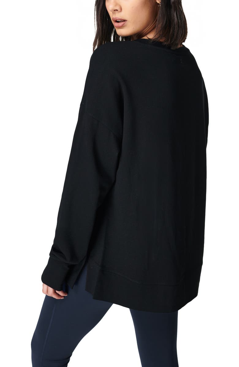Sweaty Betty After Class Split Sweatshirt, Alternate, color, 