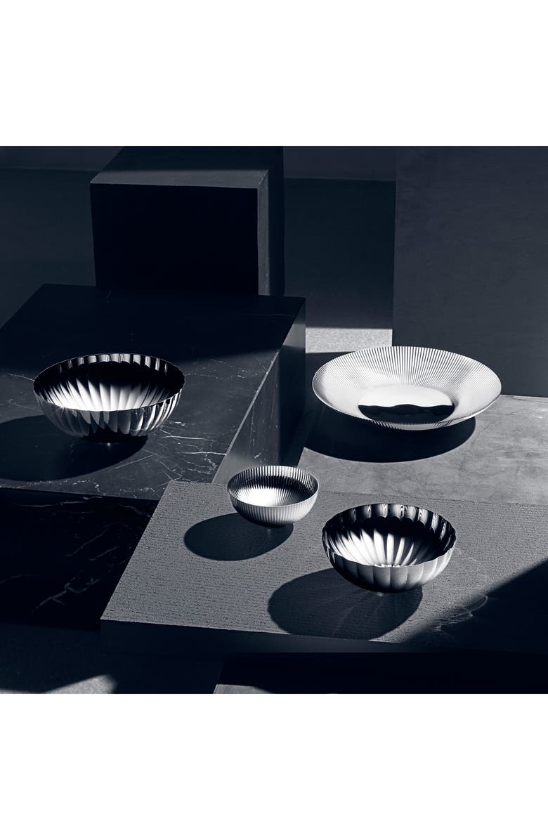 Georg Jensen Bernadotte Low Bowl, Alternate, color, 