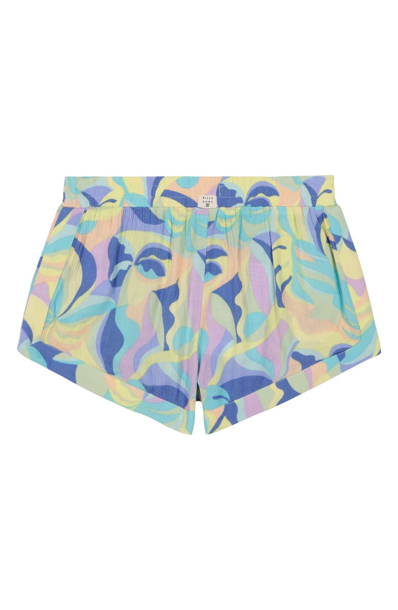 Billabong Kids' Mad for You Drawstring Shorts, Alternate, color, Leisure Time