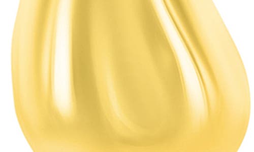 Simona Puffed Teardrop Pendant Necklace In Gold