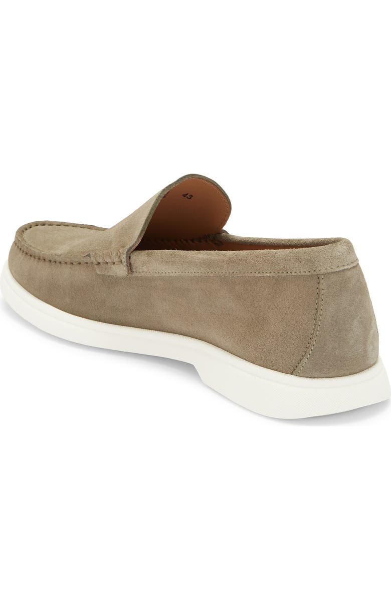 BOSS Sienne Moc Toe Loafer, Alternate, color, Open Green