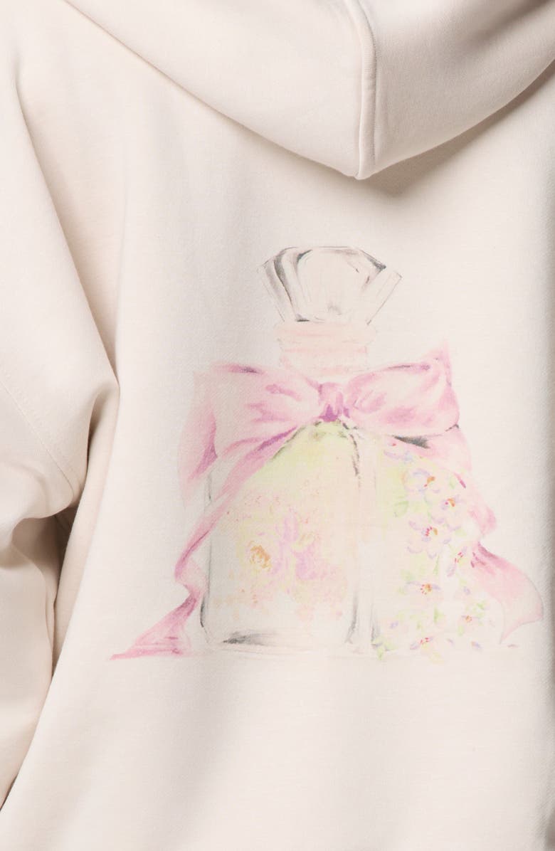 Florence by Mills Cozy Crush Forever Embroidered Oversize Graphic Zip Hoodie, Alternate, color, 