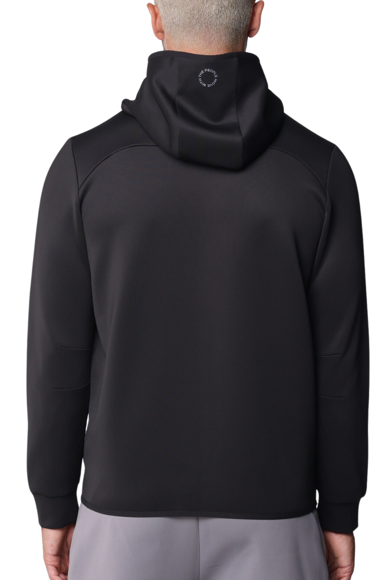 Tarim Recycled Performance Hoodie, Alternate, color, Black