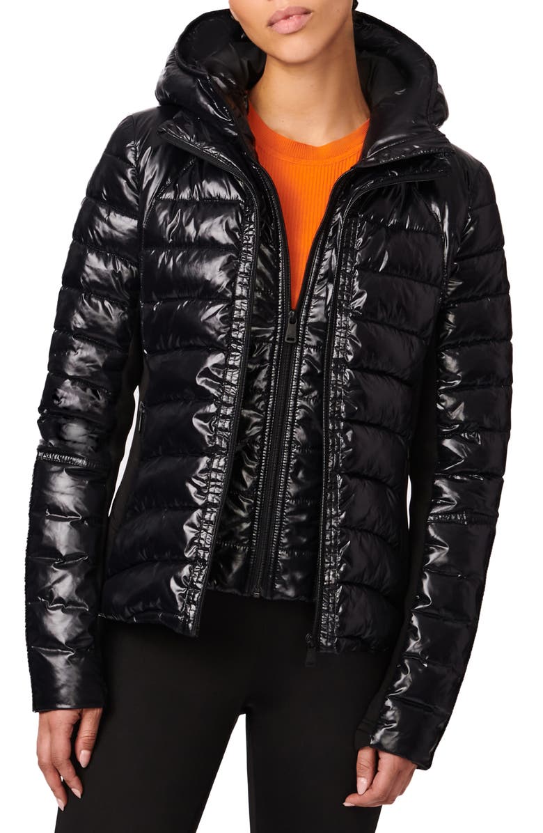 Bernardo Removable Hood Puffer Jacket, Alternate, color,