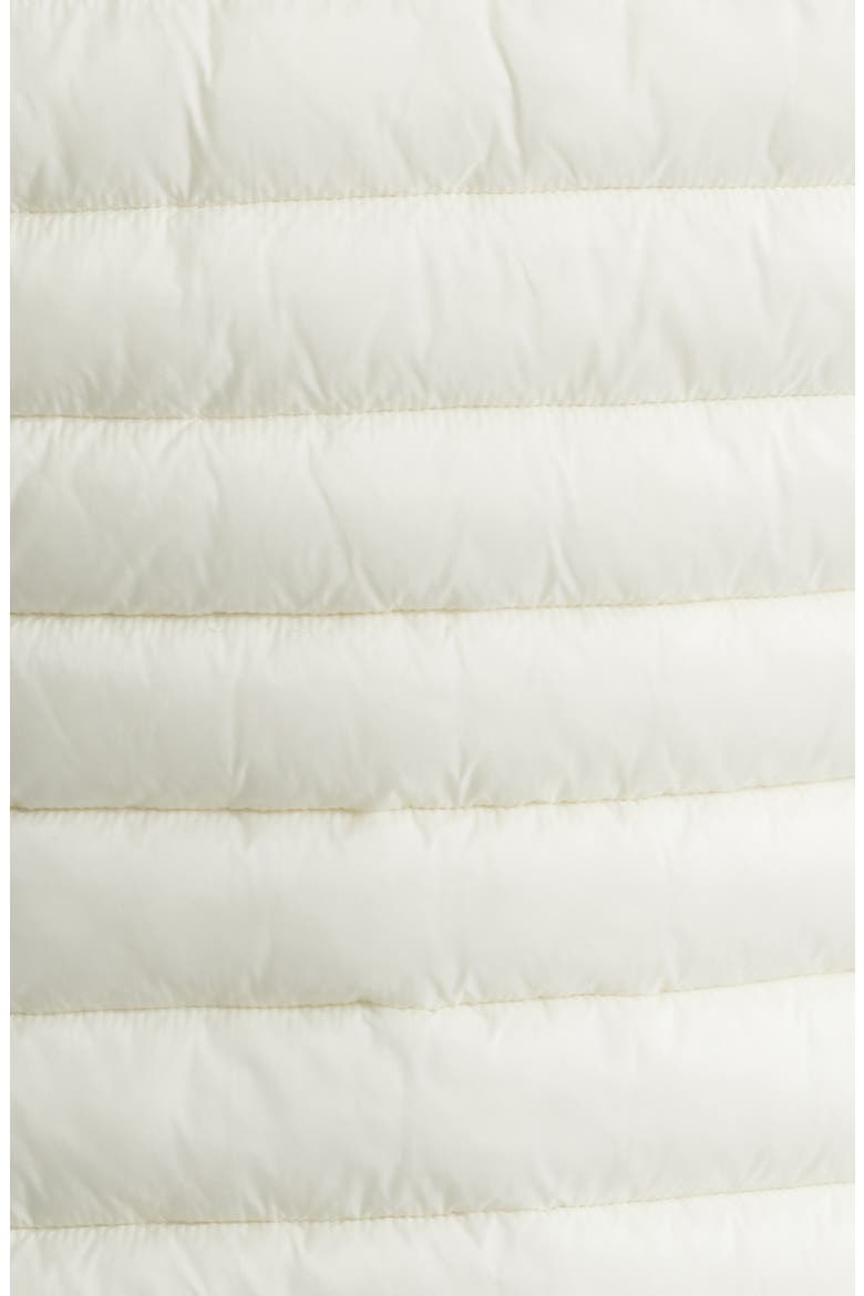 Quilted Packable Vest, Alternate, color, ECRU