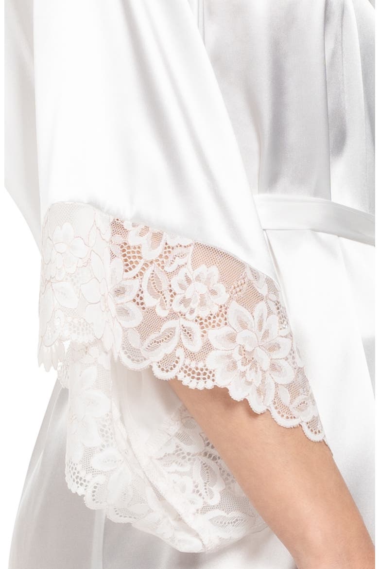 La Belle Short Robe, Alternate, color, IVORY