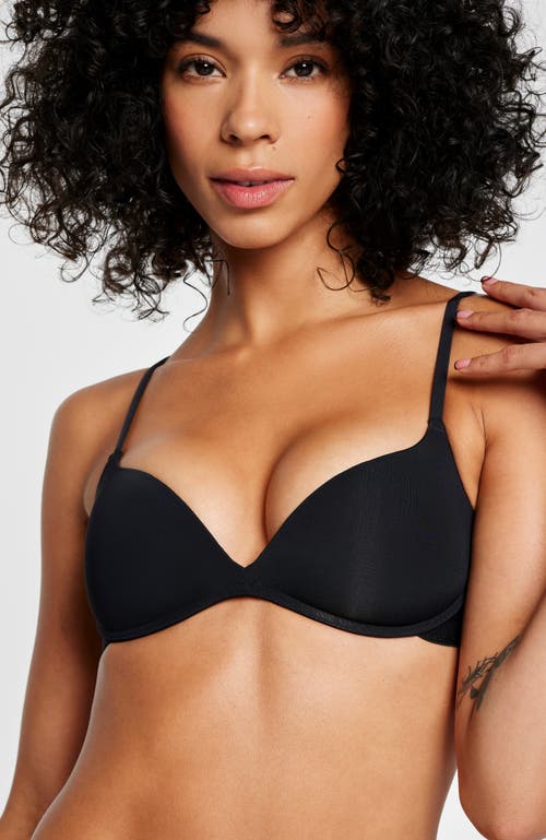 Pepper Zero-g Wirefree Lift Up Bra In Black