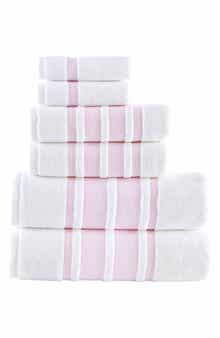 Contrast Boarder 3-Piece Towel Set