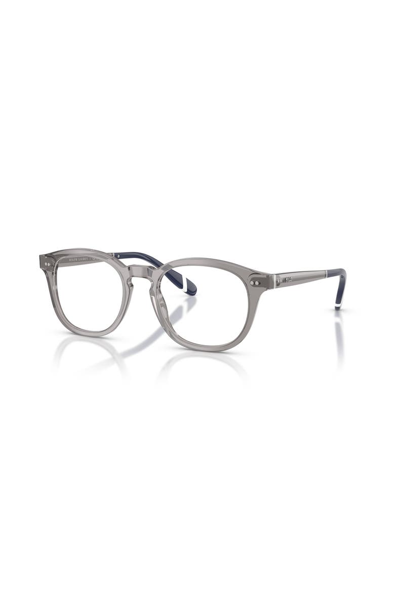 50mm Square optical glasses, Main, color, Grey