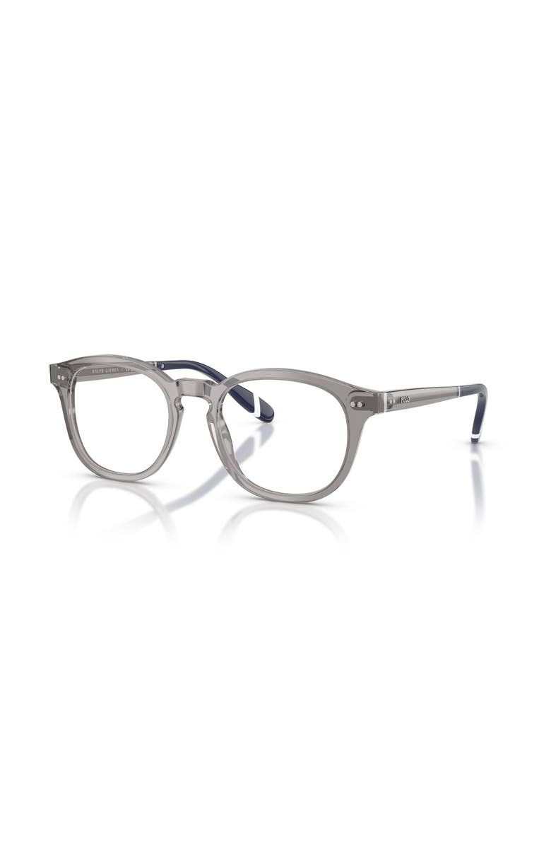 Polo Ralph Lauren 50mm Square optical glasses, Main, color, Grey