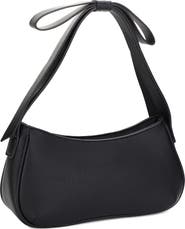 Mali + Lili Marissa Bow Vegan Leather Shoulder Bag