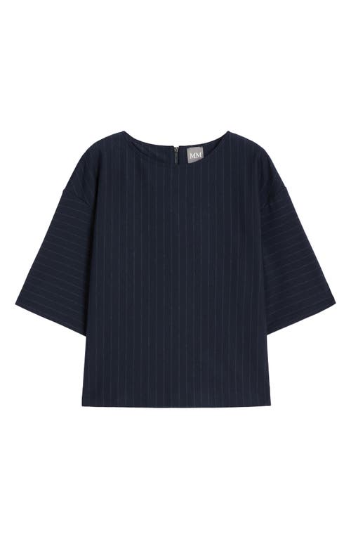 Weekend Max Mara Kara Stripe Knit Top In Blue