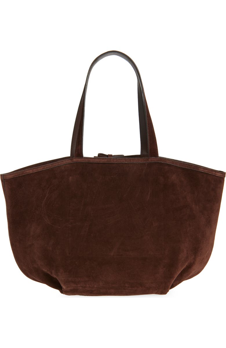 Reformation Large Regina Tote, Alternate, color, Espresso Suede