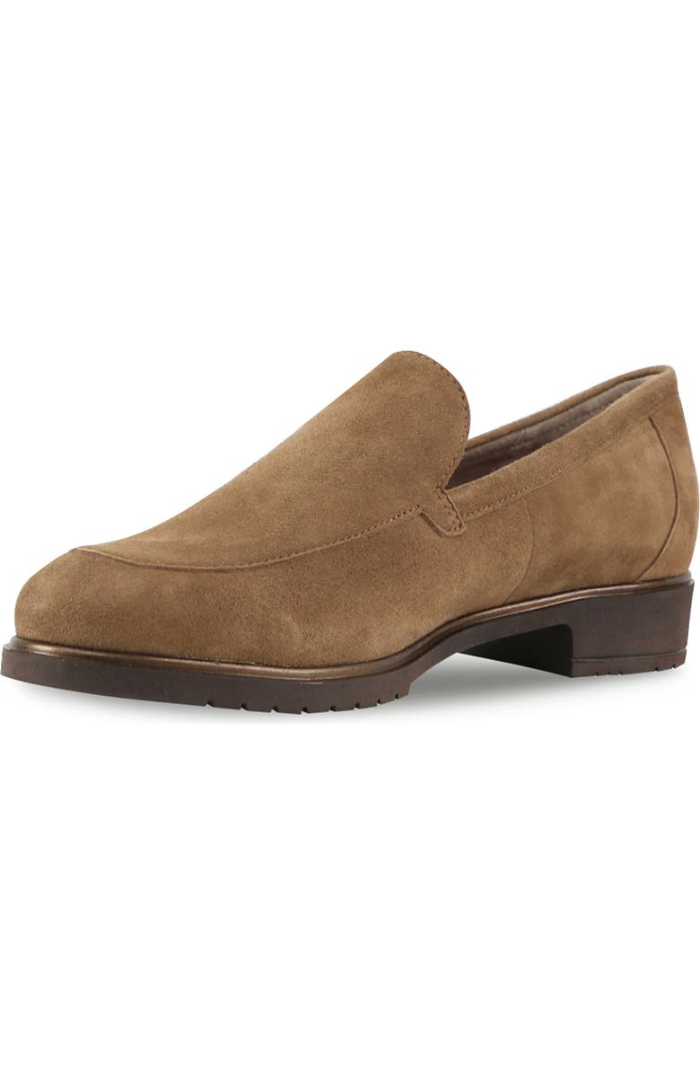 Munro Giselle Loafer, Alternate, color, Fawn Suede