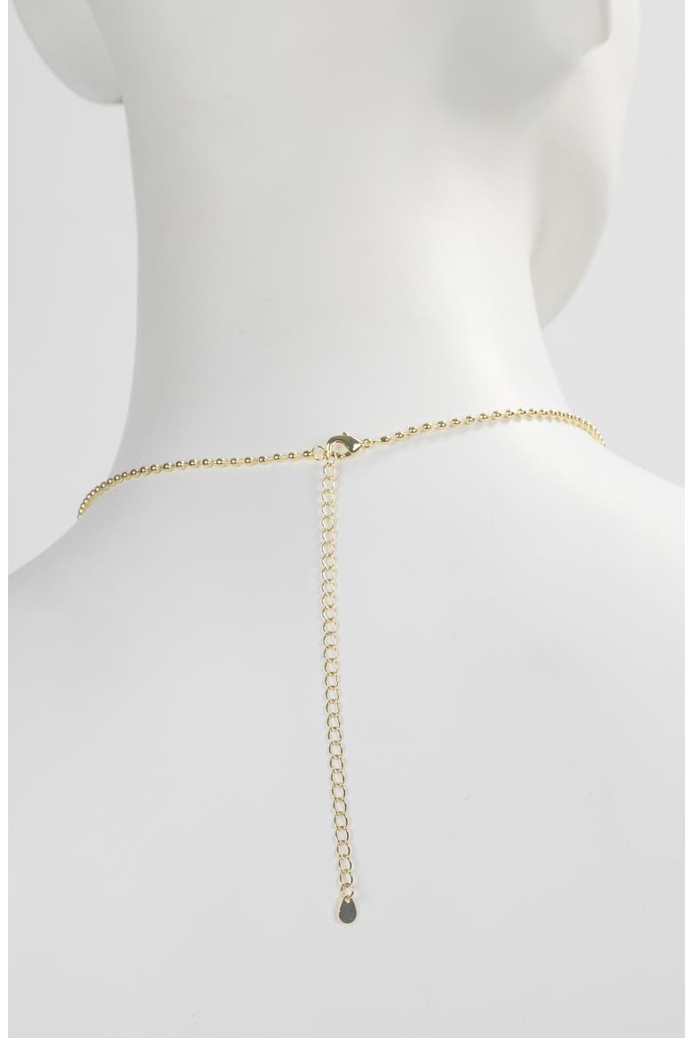 Cubic Zirconia Y-Necklace, Alternate, color, GOLD