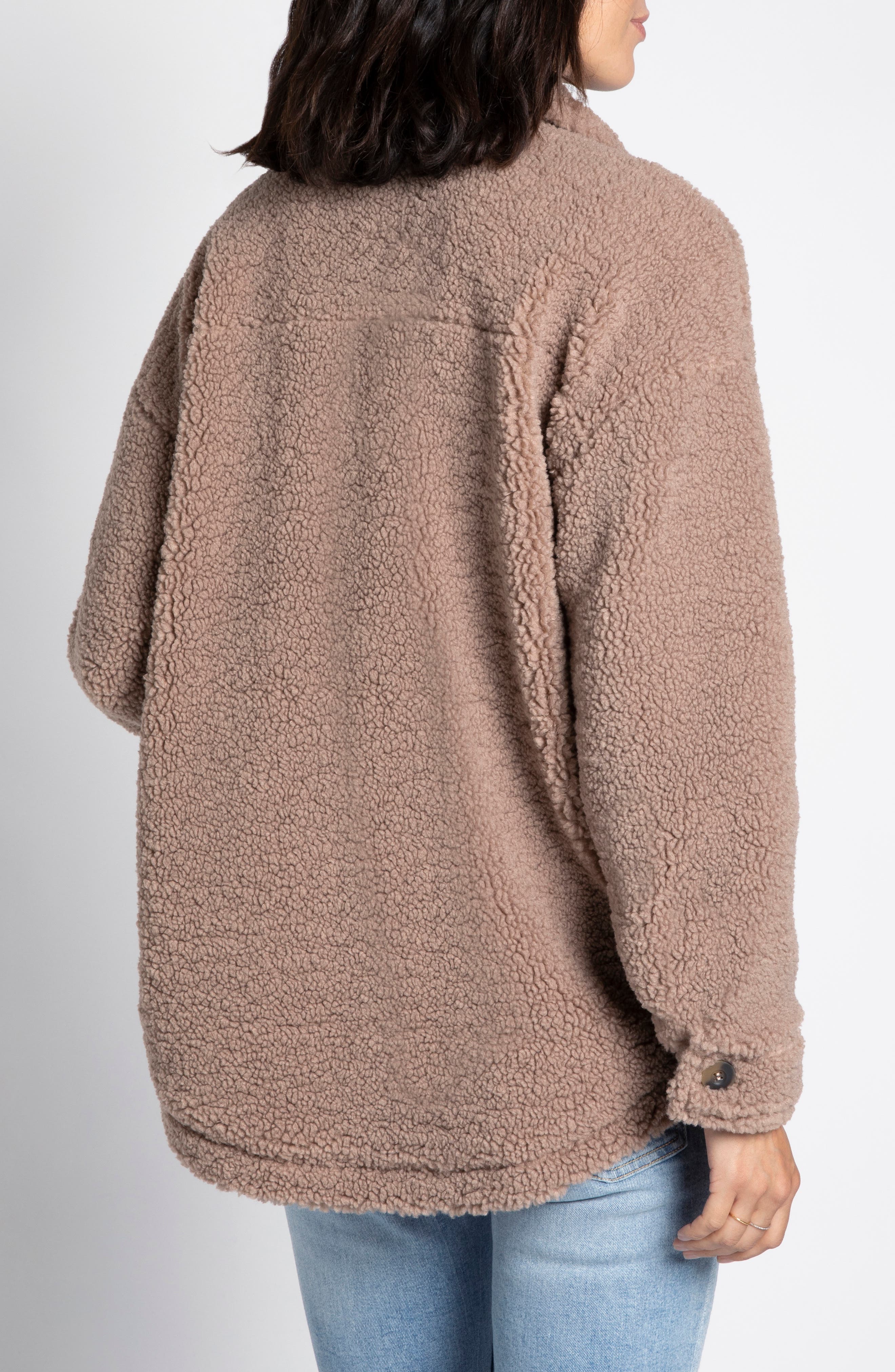 Flagstaff Faux Shearling Shirt Jacket - image 2