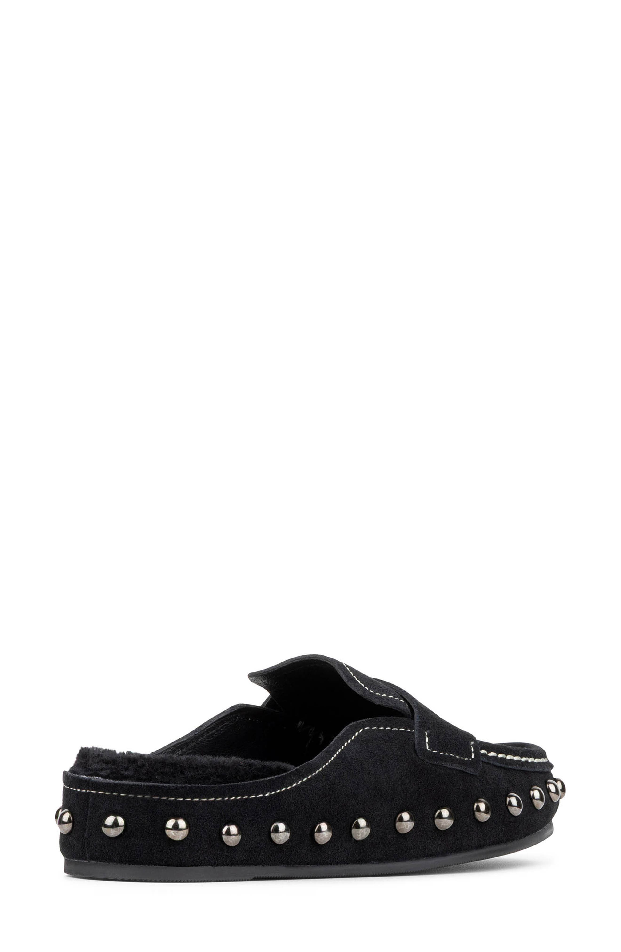 Melodee Loafer Mule, Alternate, color, BLACK
