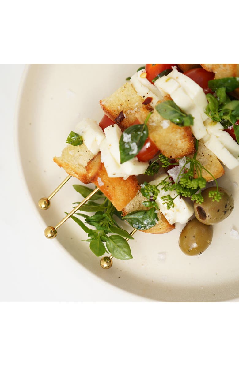 A Bar Above Gold Cocktail Picks, 12-Piece Combo Set, Alternate, color, Gold