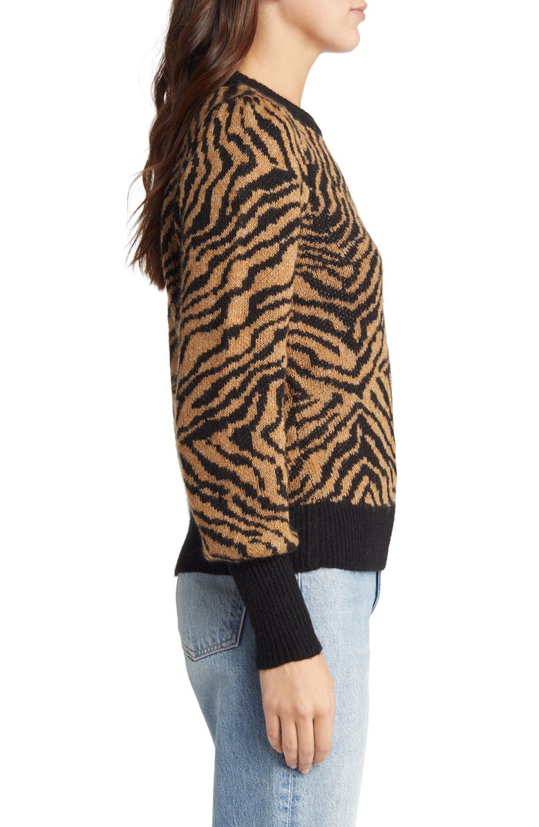 VERO MODA Jacquard Long Sleeve Sweater, Alternate, color,