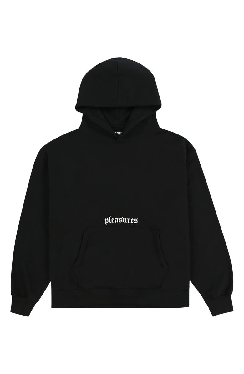 PLEASURES Spinal Embroidered Hoodie, Alternate, color, 