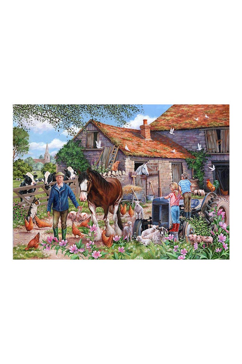 MacDonalds Farm Big 500-Piece Jigsaw Puzzle, Alternate, color, NONE