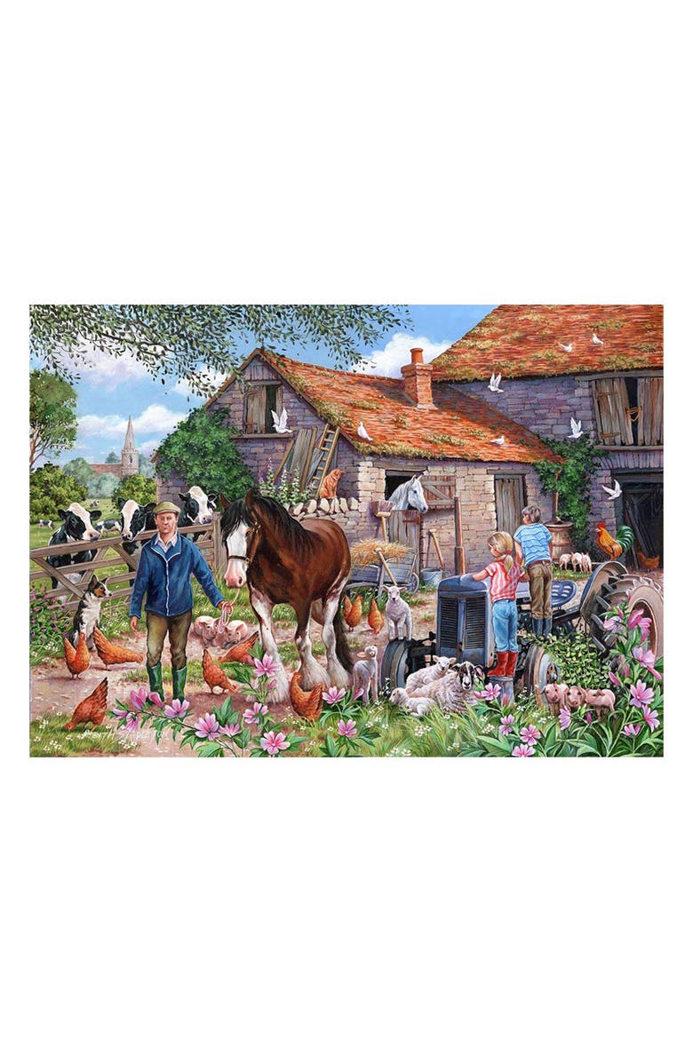 The House of Puzzles MacDonalds Farm Big 500-Piece Jigsaw Puzzle, Alternate, color, 