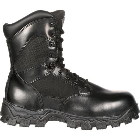 Zipper Composite Toe Public Service Boot
