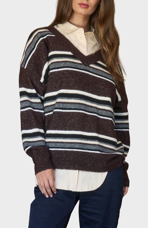 Pullover V-Neck Sweater