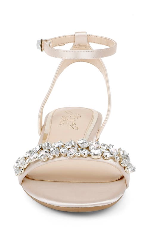 Jewel Badgley Mischka Ohara Ankle Strap Sandal
