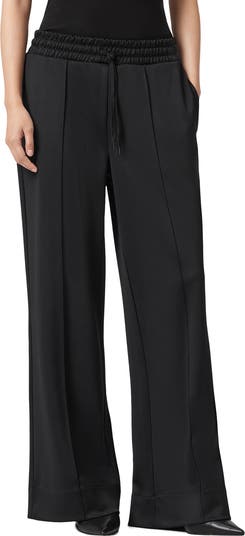 【I AM MARI】Pitched Pintuck Wide Slacks Pants AllSaints Mirri Pintuck Pleat Wide Leg Pants | Nordstrom