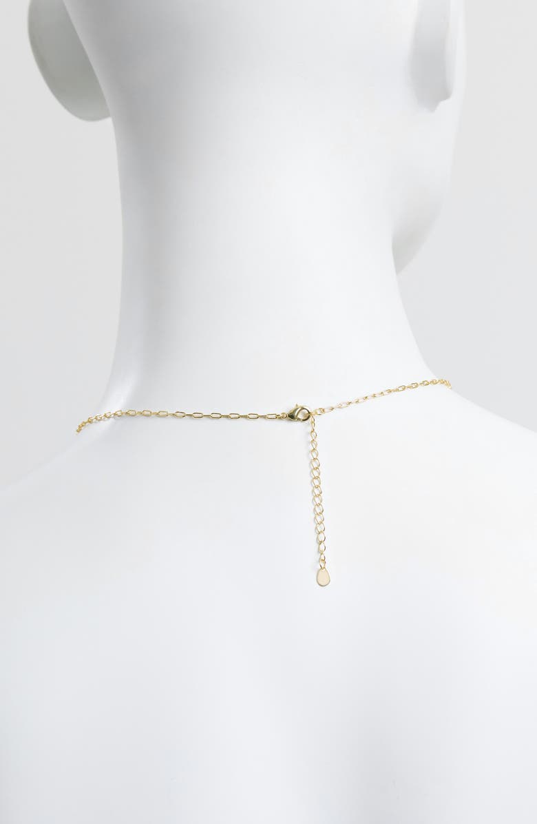 ATHRA LUXE The Celeste Teardrop Pendant Necklace, Alternate, color, 