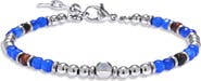 EYE CANDY LOS ANGELES Gabriel Semiprecious Stone Beaded Bracelet