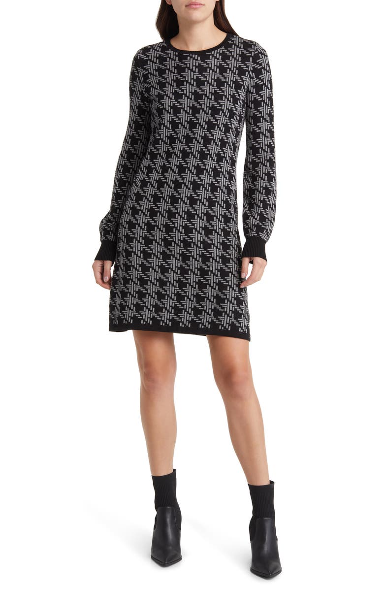 Hatley Abigail Bishop Sleeve Sweater Dress, Main, color, 