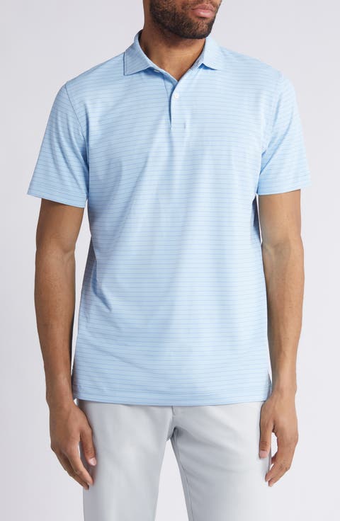 Duet Stripe Performance Golf Polo