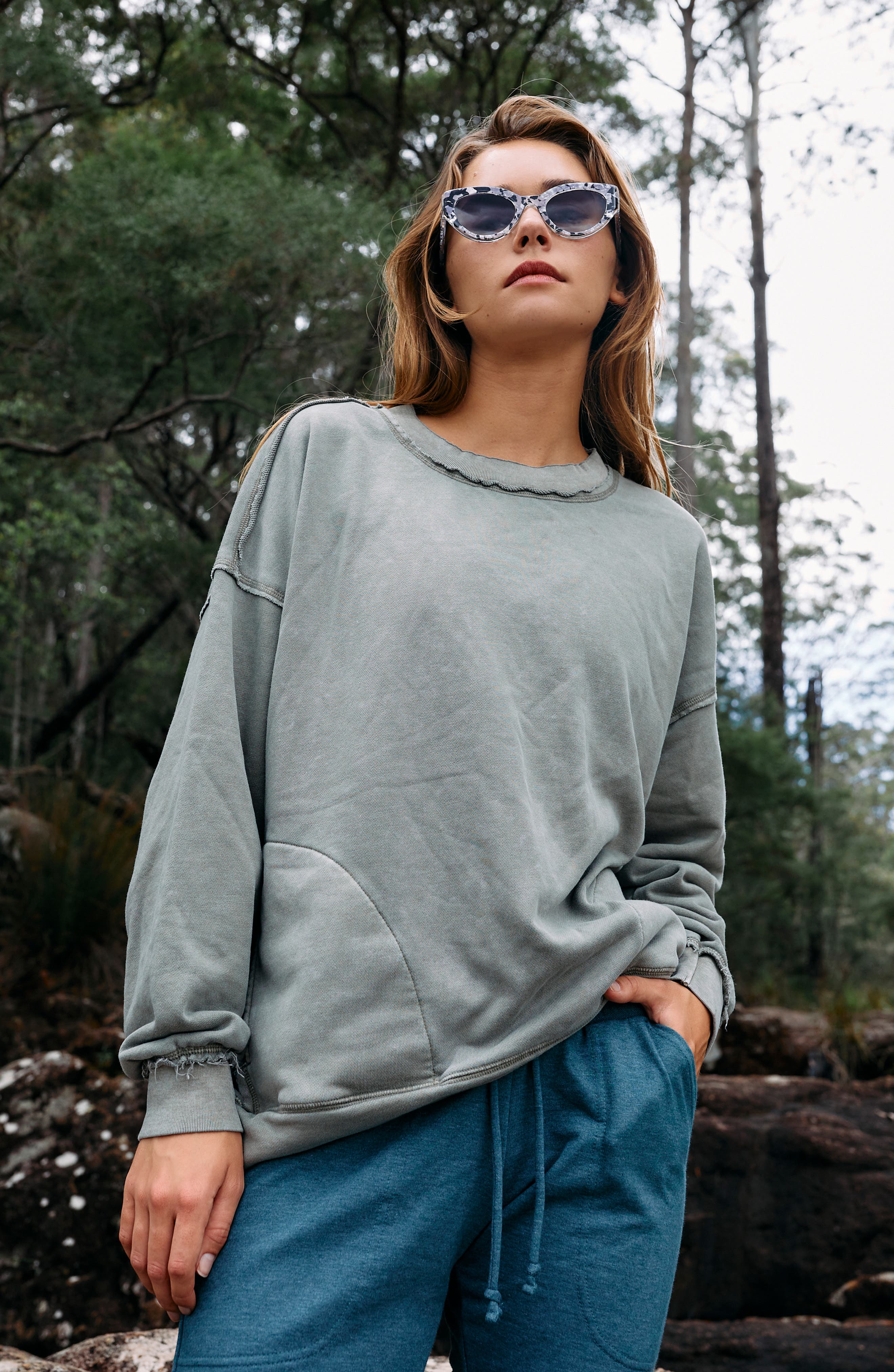 FP Movement by Free People Free People FP Movement Metti Crewneck ...