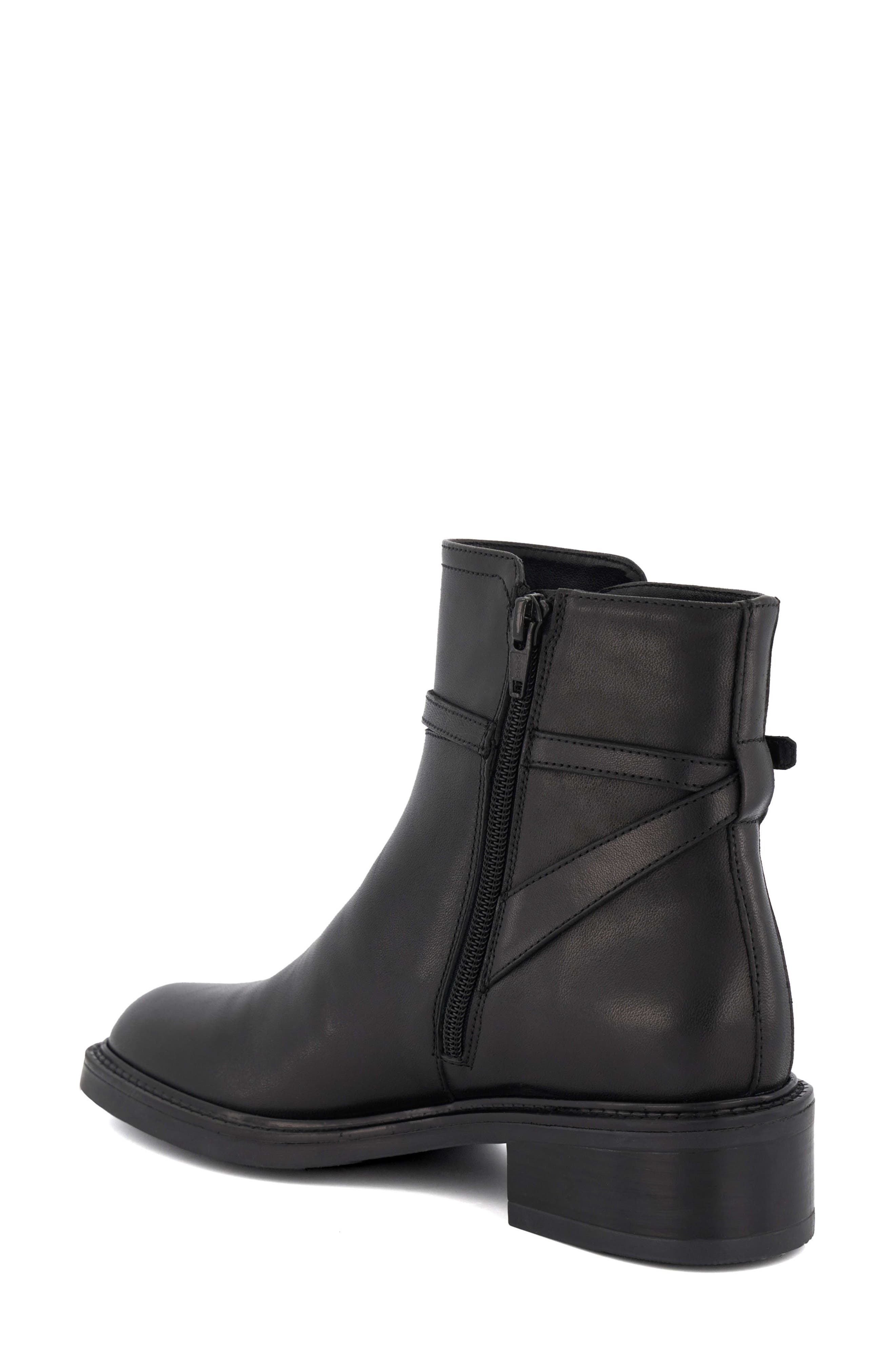 Praising Bootie, Alternate, color, BLACK